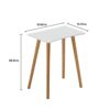 Laptop Desk Writing Desk Wooden Home Office Console Modern Minimalist Dressing Table Can Be Used As Computer Desk/Study Desk/Writing Desk/Game Ta