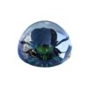 Brown Green Rose Chafer Beetle Table Decor with Flat Base for Desk in Resin Ball Table Desk Top to Decor for Home Office Desktop Bookshelf Gift f