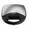 Breville VST083 Sandwich Toaster and Toastie Maker, 2-Slice, Non-Stick, 750 W, White and Stainless Steel