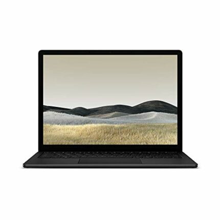 Microsoft Surface Laptop 3 Ultra-Thin 13.5” Touchscreen Laptop (Matte Black) - Intel 10th Gen Quad Core i5, 8GB RAM, 256GB SSD, Windows 10 Home,