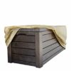 Sturdy Covers Deck Box Defender Cover - All-Season Outdoor Deck Box Cover (Black, Large)
