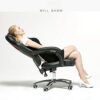 LHMYHJR Computer Chair Home Office Conference Chair Gaming Game Chair Racing Swivel Chair Reclining Lifting Rotating-D