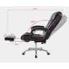WALNUT Office Chair Multifunction Office Computer Chair Swivel Reclining Boss Chair Household Study Room