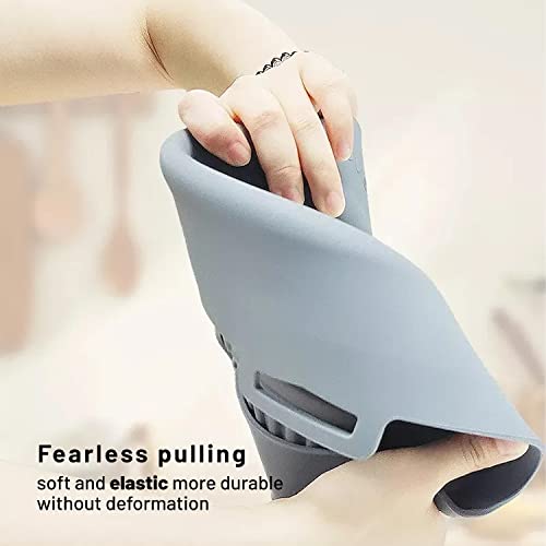 Silicon Air Fryer Liner 2Pack Reusable Ninja Food Safe Liner Baking Tray Basket Heat Resistant Air Fryer Pot Microwave Oven Accessories (Round 7.