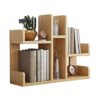 BCLGCF Desktop Bookshelf Desk Storage Organizer, Display Shelf Rack Countertop Bookcase, Open Shelves for Bedroom Living Room Office, Home Decor