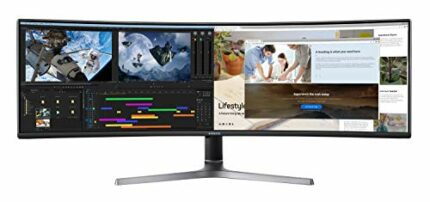 Samsung compatible C49RG9, 124,46 cm (49 Zoll), VA - DP, HDMI