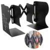 Homoyoyo Fold Up Table Adjustable Table Desktop Folding Bookshelf Expandable Bookends Tabletop Book Storage Display Rack Retractable Magazine for