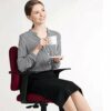 ygqbgy Study/Office Chair Gaming Seat Pc Gamer Chair Rotating Office Furniture with Handrails Mesh Chair