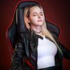 LZQDM Office Chair - Home Computer Gaming Chair Competitive Game Racing Chair Hand Travel Stool Ergonomic Office Turn Chair