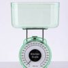 SUPERTOOL Kitchen Scale Compact Mini Mechanical Food Weighing Baking Scale 1Kg Capacity for Home Use - Random Color