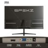 SPEKZ 24 Inch Computer Monitor, FHD PC Monitors 1920 x 1080p IPS Display 75Hz, HDMI, VGA, 5ms Response Time, 75 x 75 mm Mountable, Frameless (EM-