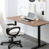 MIAOHY Faux Leather High-Back Executive Office Chair with Lumbar Support, Gaming Chair Meeting Chair Computer Chair