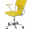 Piqueras and Crespo 214 – Ergonomic Office Chair with Fixed Arms, Adjustable Height and 360 Degree Rotating