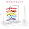 Desk Decorations For Women Office Bathroom Signs Shelf Décor Aesthetic Motivational Desk Decor For Coworker - It‘s A Good Day To Have A Good Day