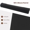 USEAMIE Coffee Maker Mat, Silicone Base Under Coffee Machine with Lip, Automatic and Semi-Automatic Coffee Machines Espresso Accessory, Multifunc