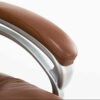 XJWWW-URG Executive Office Chair, High-Back Leather Office Chair Ergonomic with Footrest and Thick Padding Reclining Computer Desk Chair URG