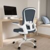 AONELAS Ergonomic Office Chair, Breathable Mesh Computer Chair for Home Office, High Back Desk Chair with Flip-up Arms and Adjustable Height