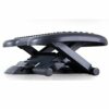 Footrest Adjustable Height Angle Tilting Platform Home Office Massage Foot Rest,Black