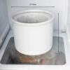 Andrew James Ice Cream Maker Bowl | 1.5L Spare Bowl for Prefreezing | Designed for Andrew James Ice Cream Maker Machine