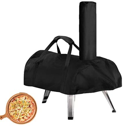 Pizza Oven Cover for Ooni karu 12, 420D Outdoor Pizza Oven Covers Waterproof Oxford Fabric Pizza Oven Protective Carry Cover Pizza Oven Accessori