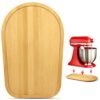 Bamboo Mixer Slider Mat, Kitchen Appliance Slider Compatible with Kitchenaid 4.5-5 Qt Tilt-Head Stand Mixer, Mixer Mover Sliding Caddy Tray, Kitc