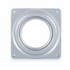 Rotating Swivel Plate - Square Metal Lazy Susan Bearing Turntable TV Rack Desk Tool 4"