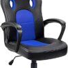 COMHOMA Office Chair, Ergonomic Gaming Chair for Home Office Computer Desk Chair with Armrest and High Back Support 30° Rocking Reclining Game Ch