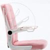 YT.JYUERI Relax Comfortably Safe Office Chair Pu Leather Anchor Live Broadcast Swivel Chair Girl Cute Bedroom Office Rotating Backrest Small Swiv