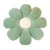 Small daisy flower shaped cushion office computer chair cushion sunflower tatami seat cushion petal pillow (blue,70 * 70cm)