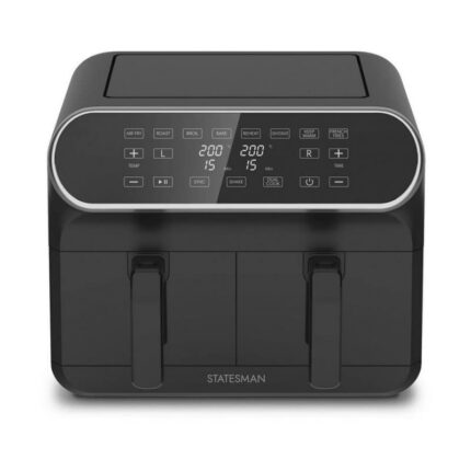 Statesman SKAF08017BK Digital Dual Zone Air Fryer Black