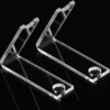 Transparent Pen Holder Display Stand 2 Pieces Acrylic Makeup Brush Rack Organizer Clear Pen Stand Office Pen Display Stand Makeup Brush Drying Ra