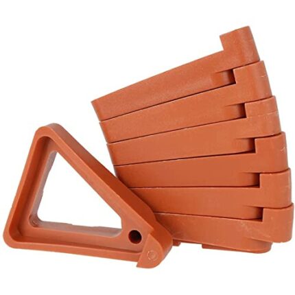 24 Pcs Flower Pots Feet Plant Pot Breathable Triangle Supports Invisible Flower Pot Risers Toes Lifters Potted Plant Stand for Indoor Outdoor Gar