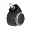 Finer Durable Rubber 360 Degree Swivel Wheels Rolling Casters Home Office Computer Chair