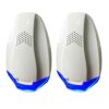 Ultrasonic Pest Repeller - 2 Pack Powerful Mouse Repellent - Indoor Electronic Repellent Plug in - Wide Frequency Range Pest Control Device for M