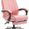 HJW Game Chair Home Office Chair Executive Conference Stylish Design Adjustable Mid-Back Ergonomic Desk Chair Armchair