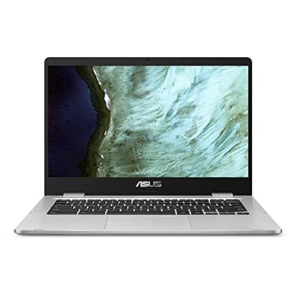 ASUS Chromebook C423, 14.0" FHD NanoEdge Display with 180 Degree Hinge, Intel Celeron N3350 Processor, 4GB RAM, 32GB eMMC Storage, Zero-Touch Enr