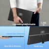 Thinlerain Portable Monitor Toucscreen 15.6 Inch FHD 1920x1080P Portable Laptop Monitor USB C HDMI Gaming Monitor OTG & Dual Speakers, External C