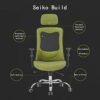 PY Computer Gaming Chairs Video Game Chairs Home Office Desk Chairs High-Back Swivel Mesh Chair, Height Adjustable