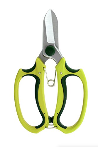 Spear & Jackson 4252KEW Soft-Feel Garden Scissors - Green