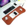 WANGFENG C Clamp-On Keyboard Tray Under Desk, Ergonomic Keyboard Shelf Under Desk Sliding Adjustable Desk Sliding Keyboard for Office Home Typing