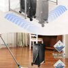 Seloom Computer Tower Stand, Desktop Stand, Adjustable Mobile CPU Stand with Rolling Caster wheels, PC Tower Stand Holder for Floor Carpet Gaming