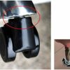 GTYT 5X Office Chair Swivel Casters Wheels,Replaceable Furniture Caster 50mm 2in PA Wheels,Computer Chair Castors,Universal Swivel Chair Wheels,P