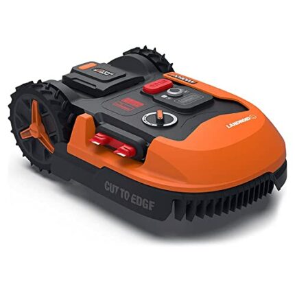 WORX - LANDROID Wireless Connected Robot Lawn Mower - WR147E.1 - up to 1000m² (Easy Installation, Mows in the Rain, Autonomous, Remote Control, I
