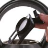 Russell Hobbs 26412 Traditional Electric Kettle - Stainless Steel Fast Boil Kettle, Boils One 235ml Cup in 48 Seconds, 1.7 Litre, 3000 Watts, Gre