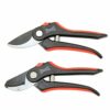 Bargainstore Wilkinson Sword P-1111243W Bypass & Anvil Pruners Secateurs Carbon Hand Tools Twin Pack Set Gardening