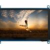 7 inch HDMI LCD (H) 1024x600 IPS Capacitive Touch Screen Display LCD Supports Multi Mini-PCs Raspberry Pi BB Black Banana Pi Game Consoles @XYGSt