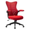 SLNFXC Mid-Back Office Desk Chair Mesh Ergonomic Task Chair Computer Chair Home Office Chair Lift Swivel Chair (Color : A, Size : Light Grey)