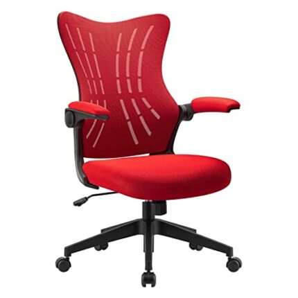 SDFGH Mid-Back Office Desk Chair Mesh Ergonomic Task Chair Computer Chair Home Office Chair Lift Swivel Chair (Color : 3-pack, Size : Light Grey)