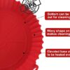 2Pcs Silicone Air Fryer Liner, Reusable Silicone Air Fryer Liner, Silicone Air Fryer Basket, Air Fryer Silicone Pot, Air Fryer Accessories, Repla