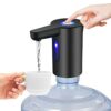 Water Dispenser Pump, Electric Drinking Water Pump,USB Water Pump, Portable Automatic Water Bottle Pump for Universal 2-5 Gallon Bottle, for Home